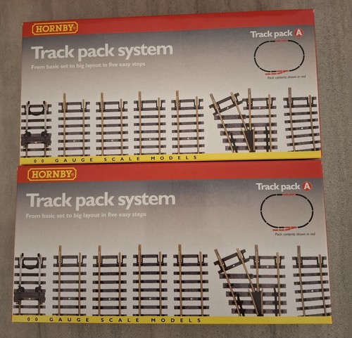2xr8010 hornby track packs - track, 00